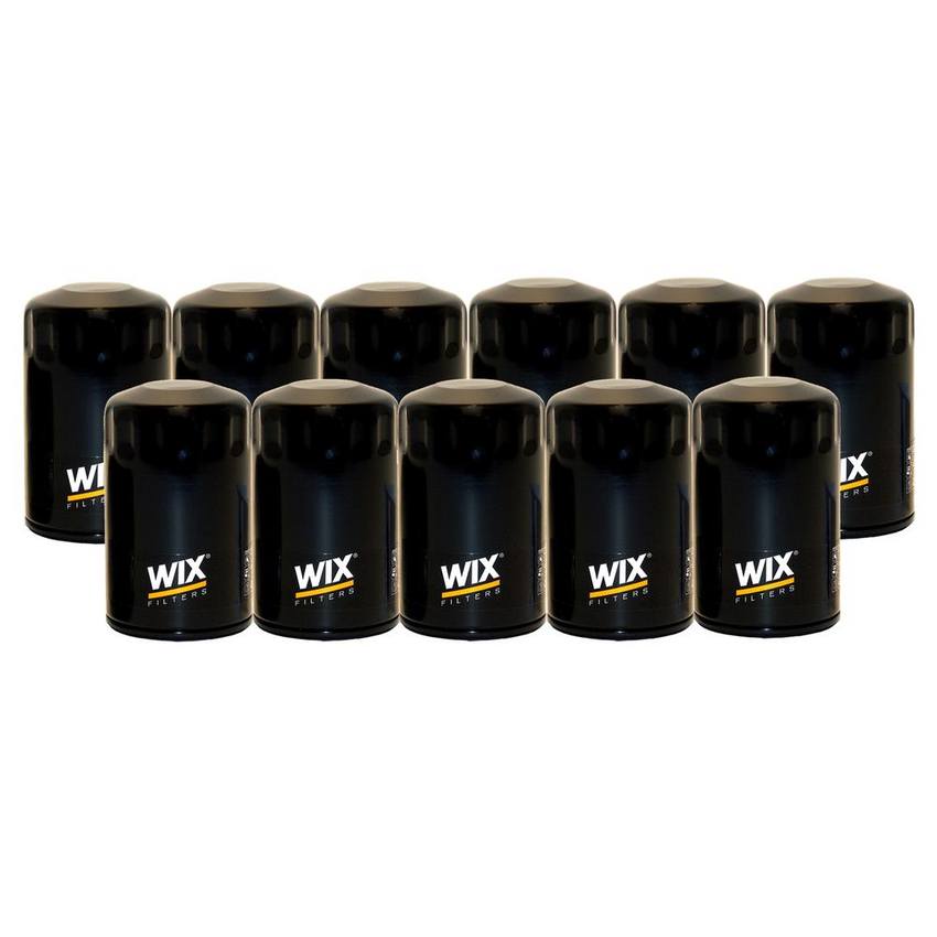 Jaguar Engine Oil Filter Kit (SpinOn) (11 Pieces) Wix 4156917KIT Wix
